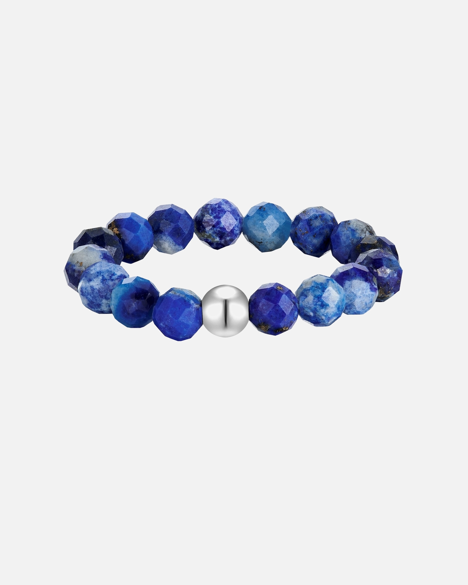 Ring für Weiblich Glanzstücke München Ring aus Edelstahl in Silber mit Lapislazuli One size