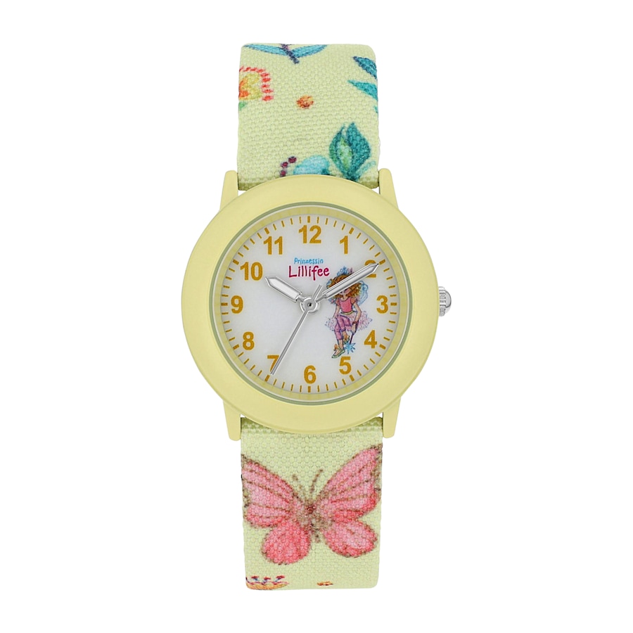 Prinzessin Lillifee Quarzuhr Gelb Damen