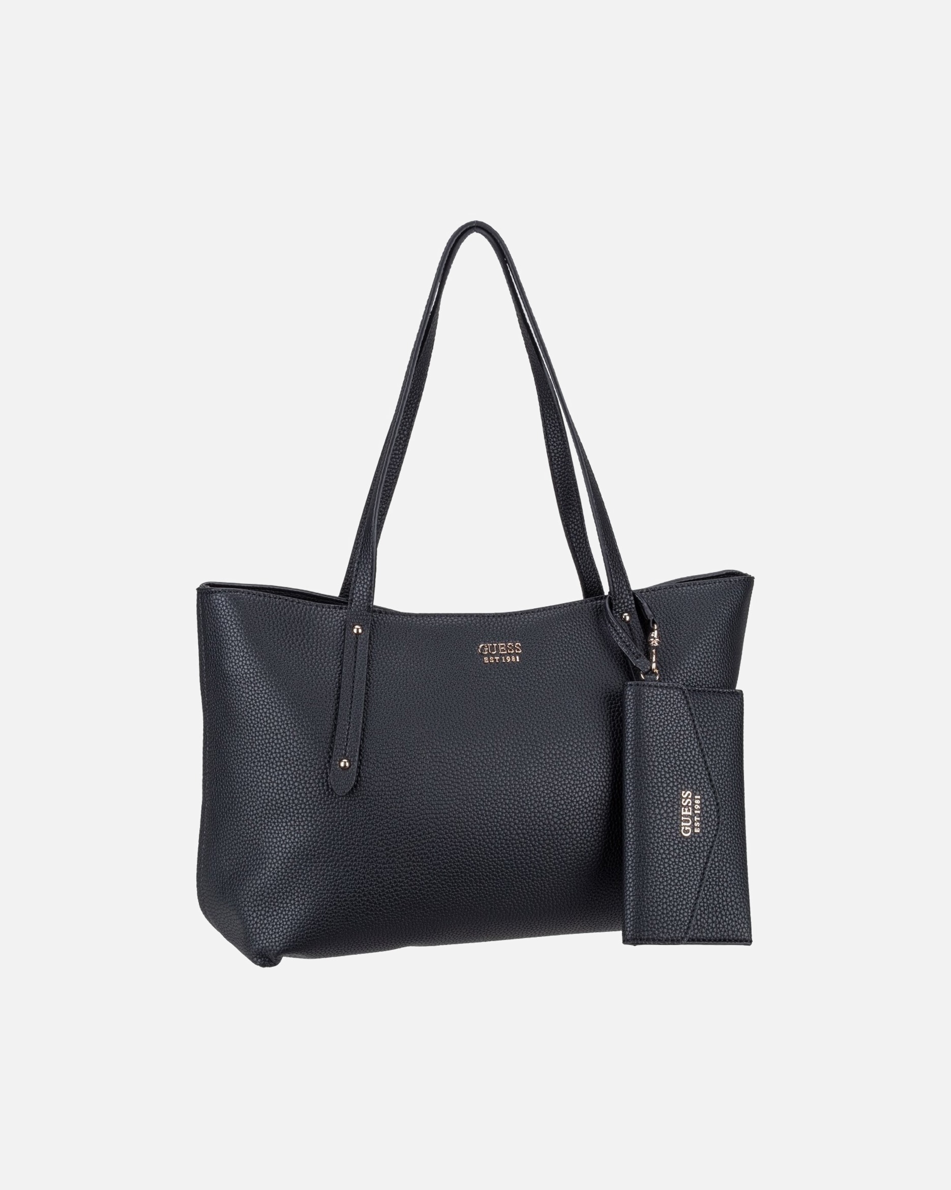 Shopper für Weiblich Guess Shopper Brenton Top Zip Black