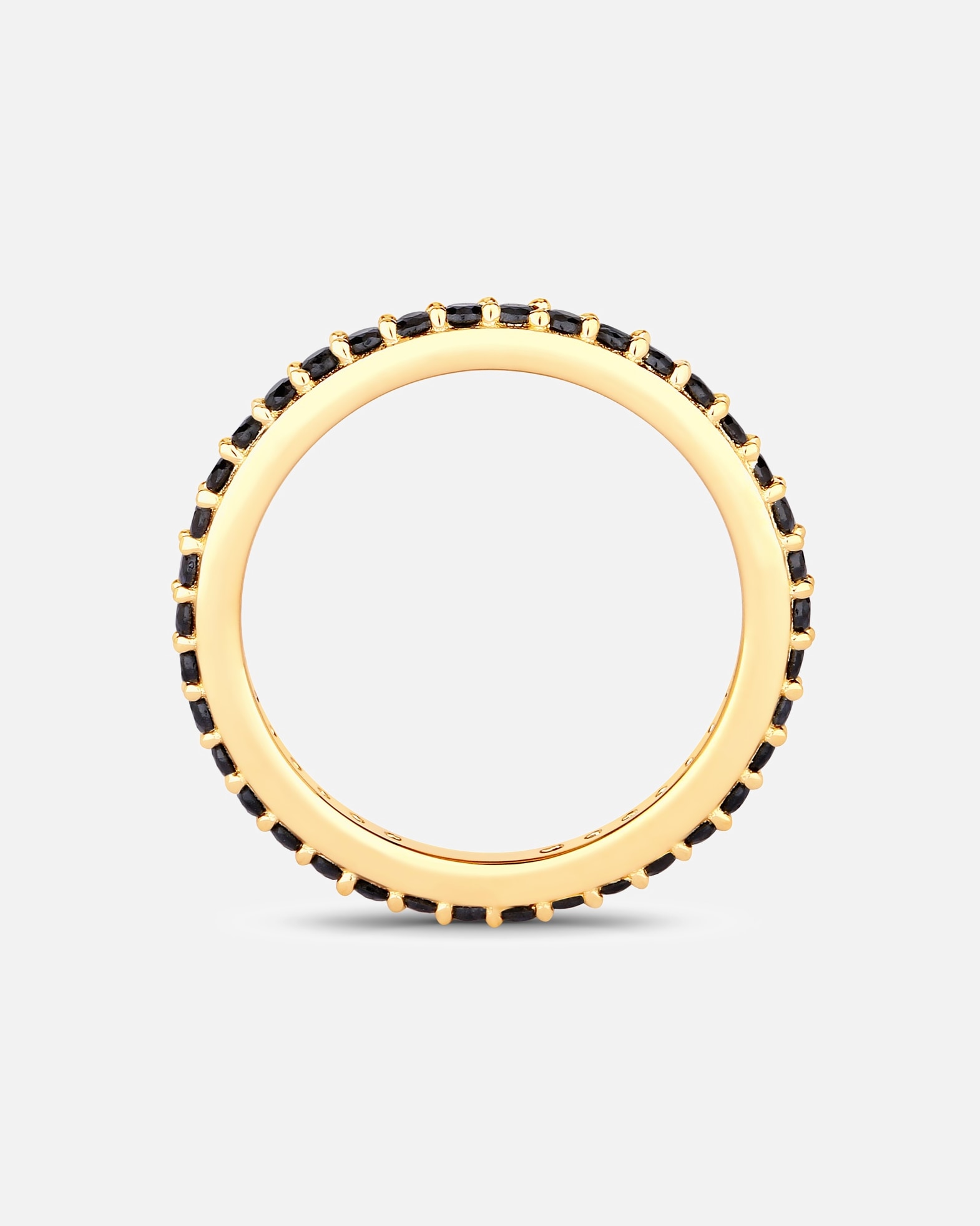 Ring für Weiblich Rafaela Donata Ring aus Sterling Silber in Gelbgold mit Spinell 56