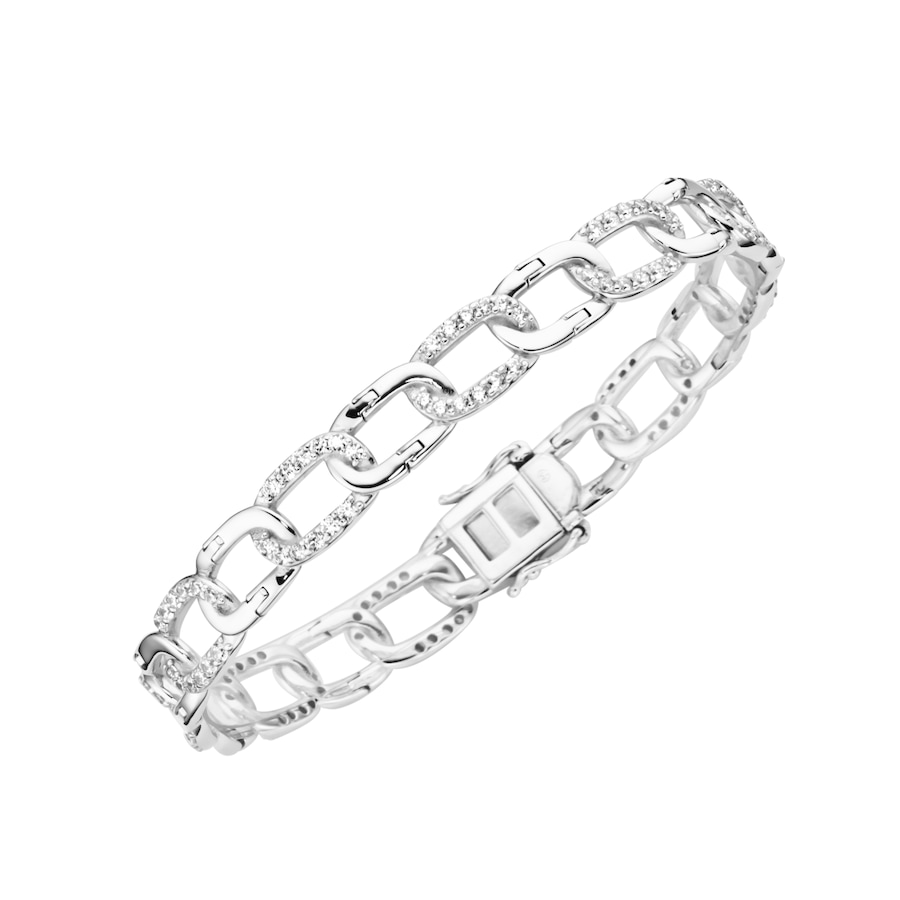 Giorgio Martello Milano Armband mit Zirkonia, Silber 925 Damen