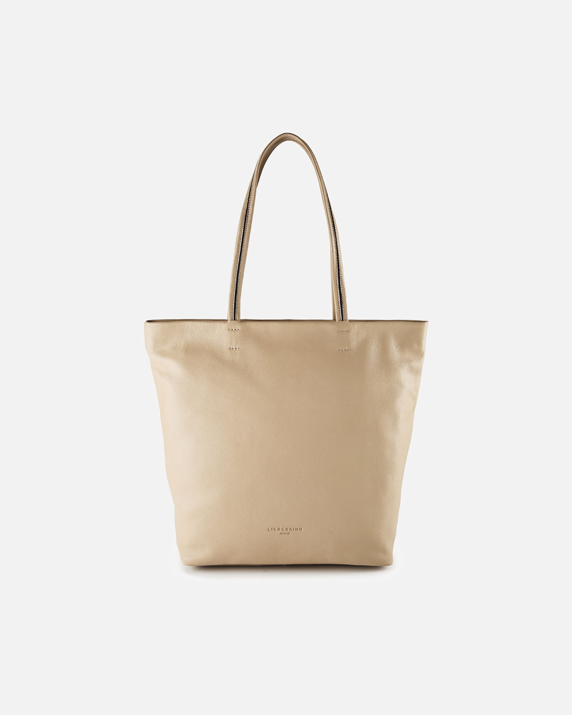 Handtasche für Weiblich Liebeskind Handtasche Hera II Tote L Small Pebble milk