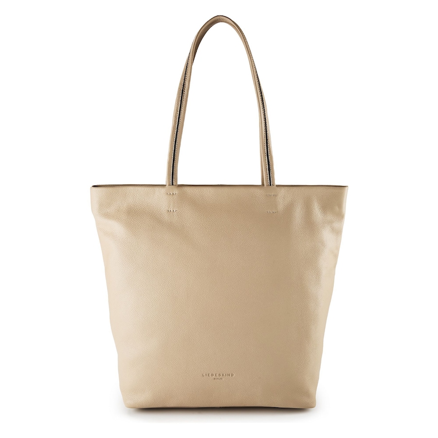 Liebeskind Handtasche Hera II Tote L Small Pebble milk Nude Damen