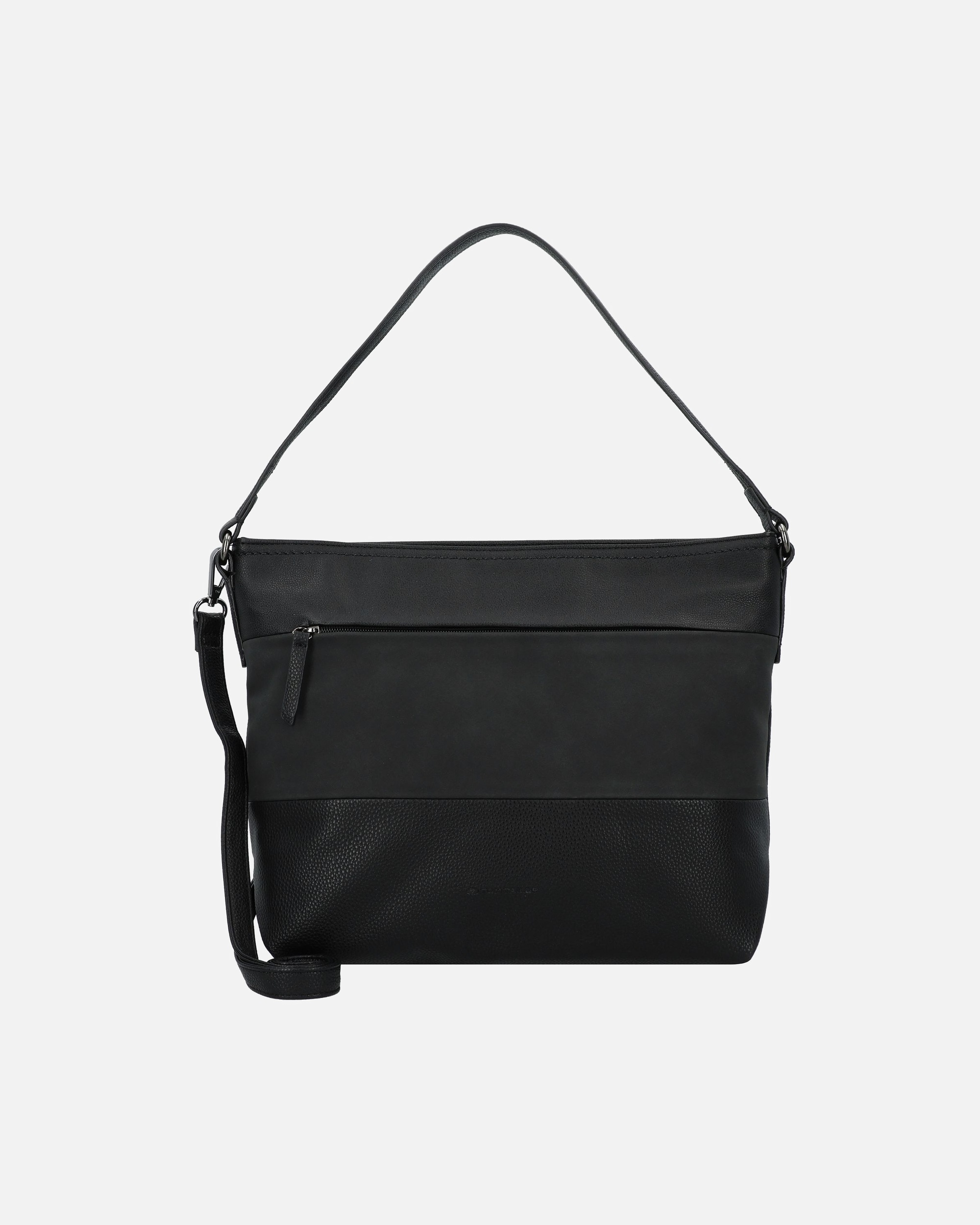 Tasche für Weiblich Tom Tailor Nicolina Schultertasche mixed black
