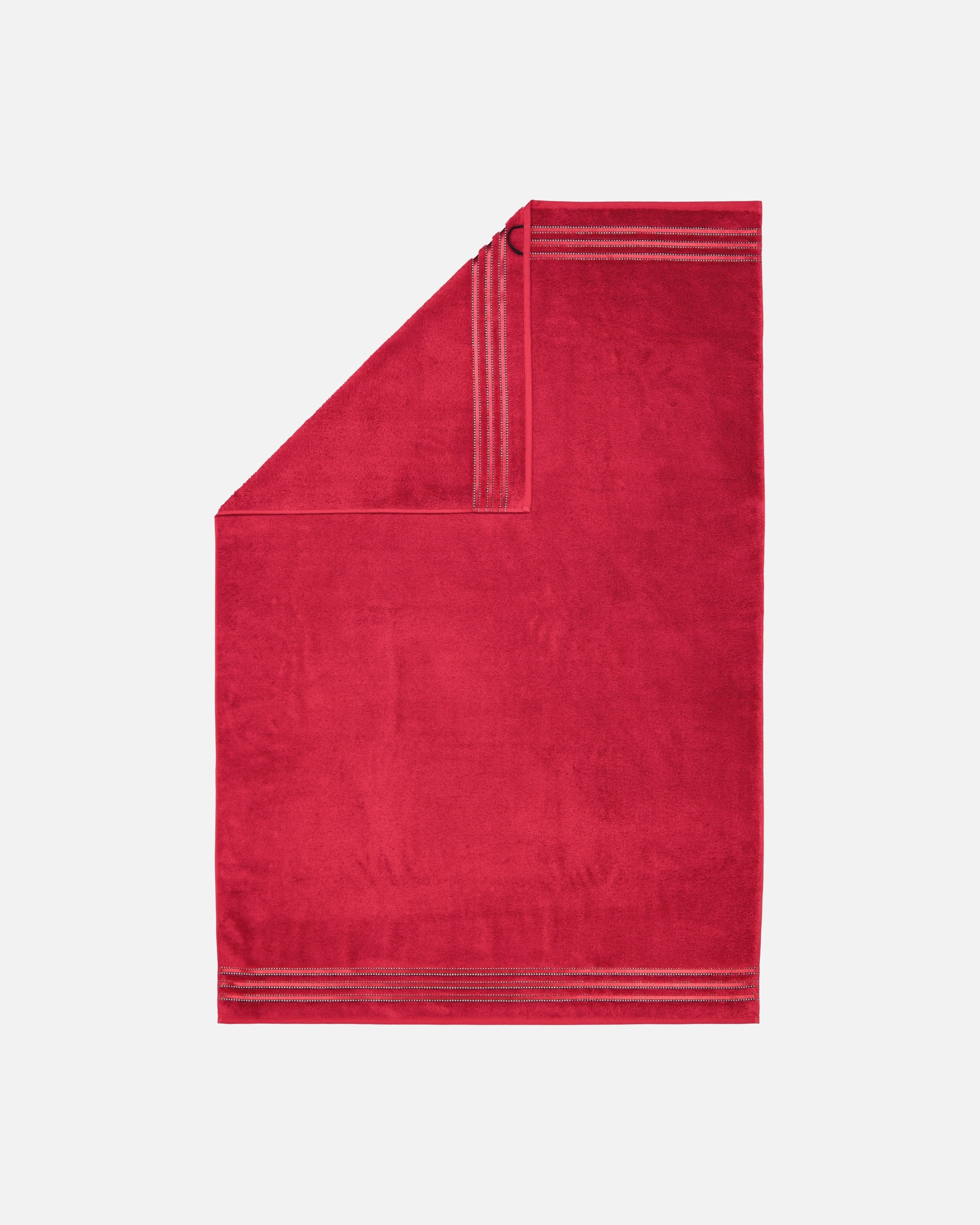 Handtuch für Unisex Vossen Vossen Handtücher Cult de Luxe rubin - 3900 Badetuch 100x150 cm