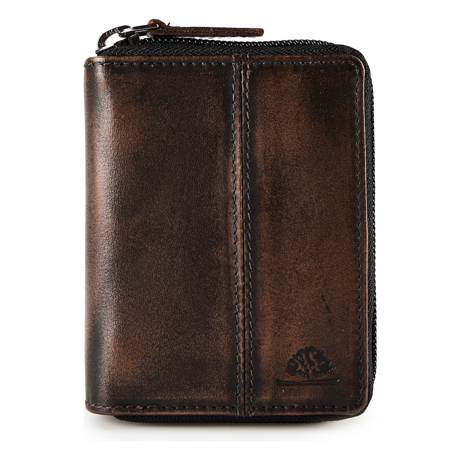 Greenburry Destressed Damengeldbörse teak brown Braun Damen
