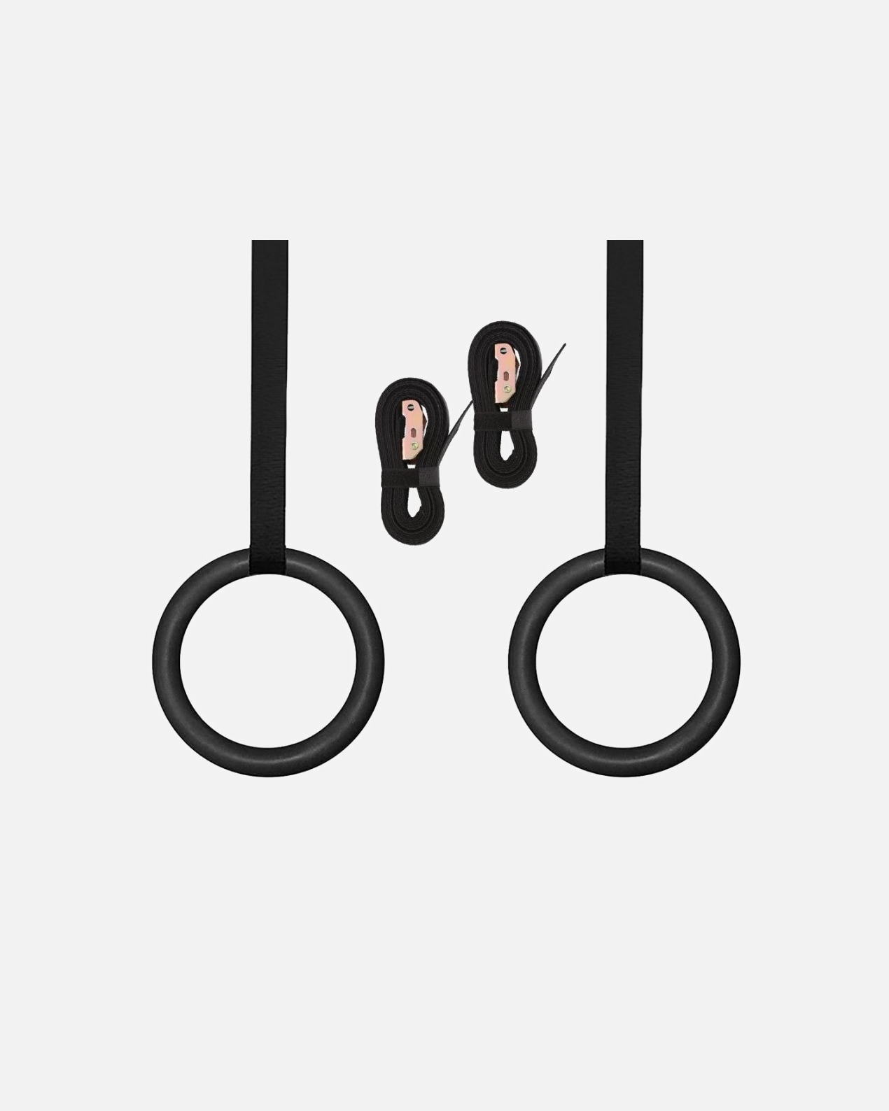 Fitnessgerät für Unisex Pro Sport Pro Gymnastikringe aus ABS-Kunststoff Schwarz