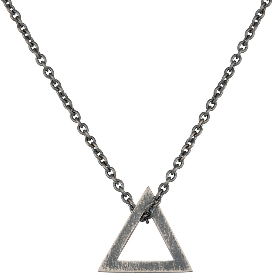 caï Kette 925er Silber One Size Weiss Herren