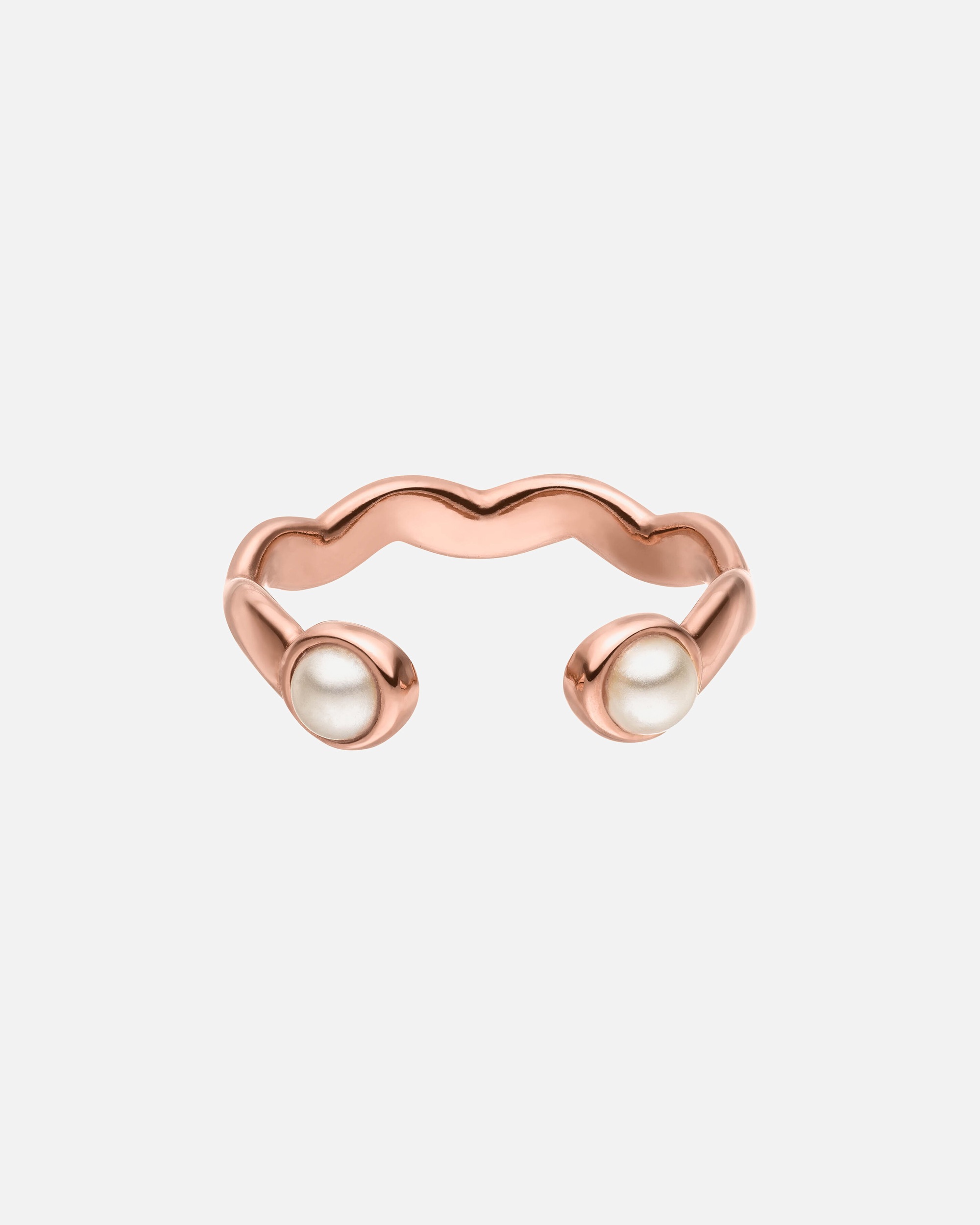 Ring für Weiblich Purelei Dewdrop Ring 100% Edelstahl Rosegold