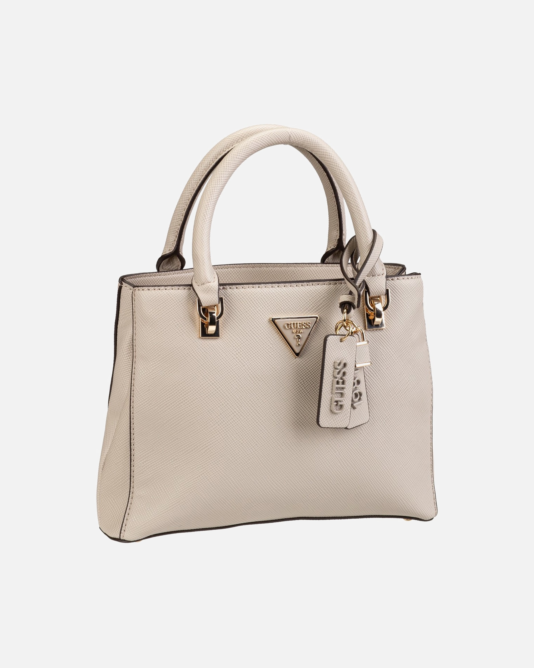Tasche für Weiblich Guess Noelle Henkeltasche Taupe