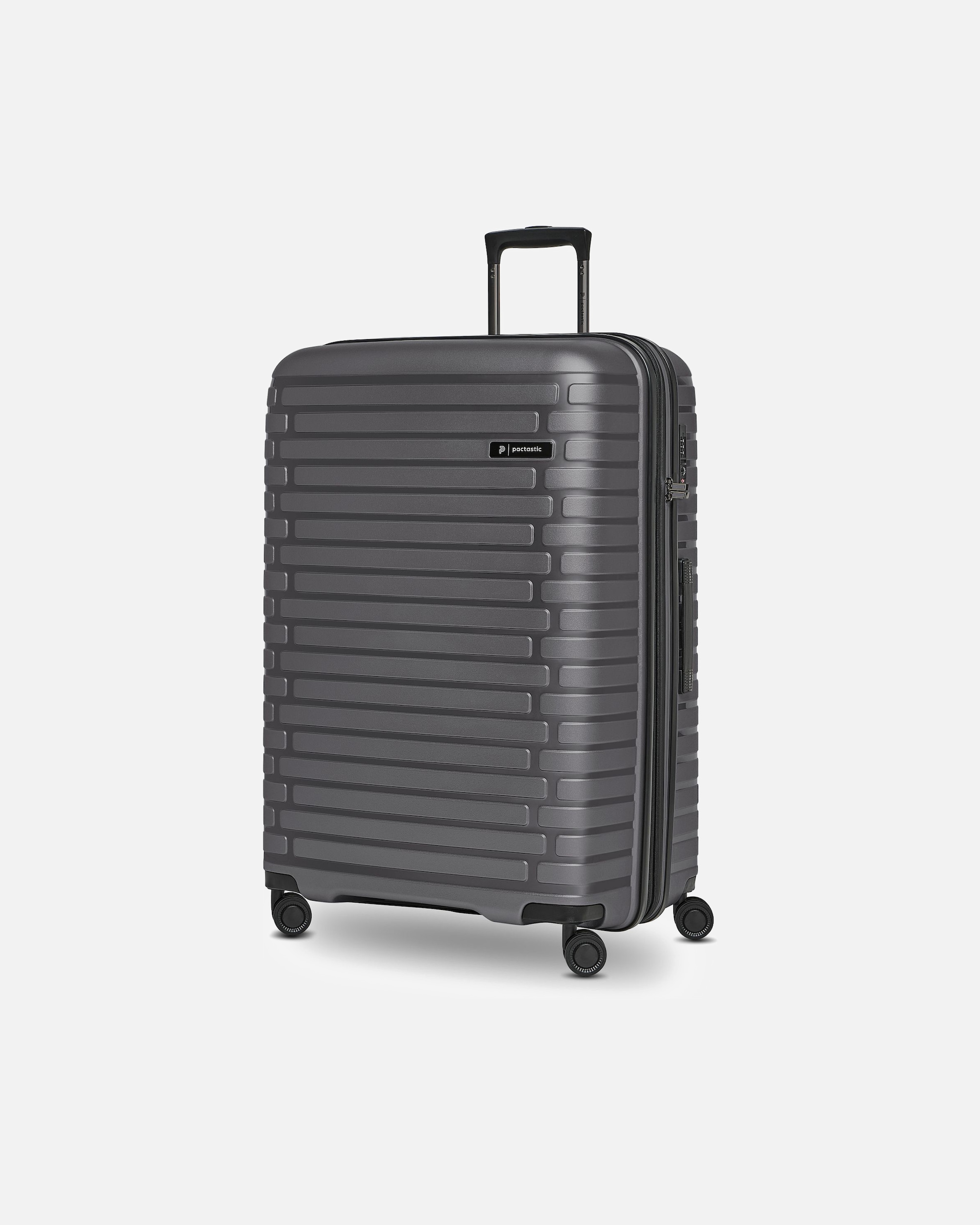 Trolley für Männlich Pactastic Collection 04 THE LARGE + 4 Rollen Trolley L 75 cm mit Dehnfalte anthracite-metallic