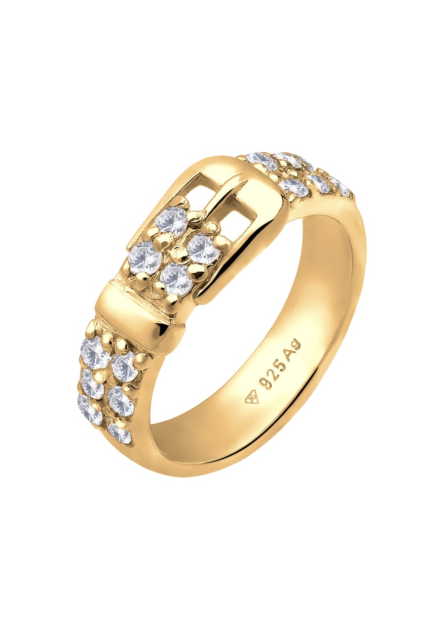 Elli Ring Gürtel 925 Silber, mit Kristallen von Swarovski 54 Damen
