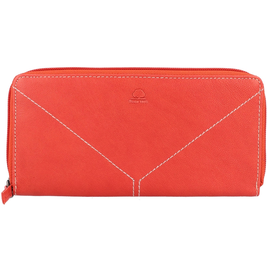 Greenburry Tumble Nappa Damengeldbörse tomato Orange Damen