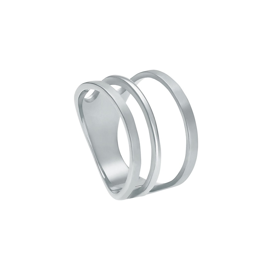 Heideman Ring Maddox silberfarben matt 62 (19.7) Herren