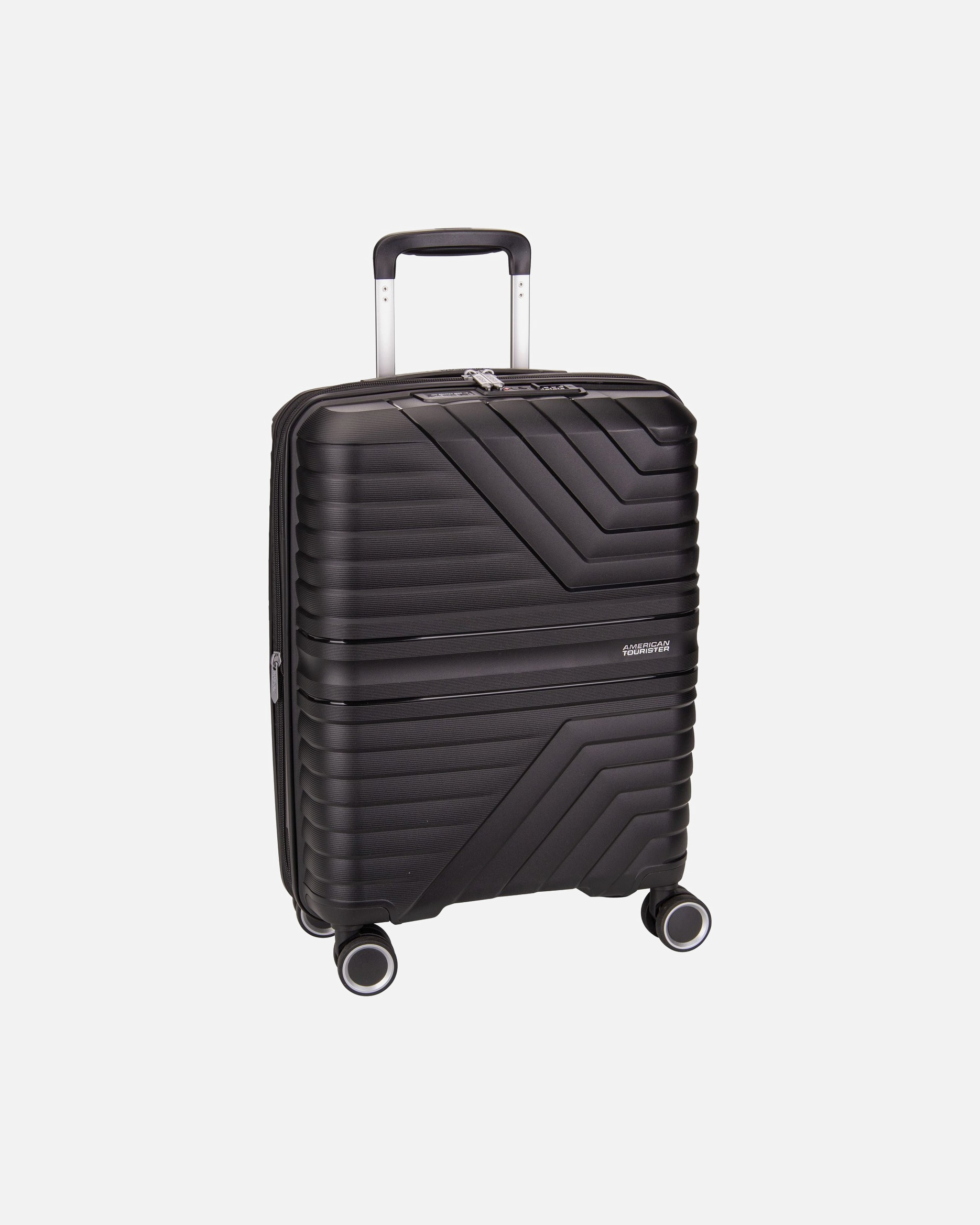 Trolley für Unisex American Tourister Trolley Flytwist Spinner 55 Shadow Black