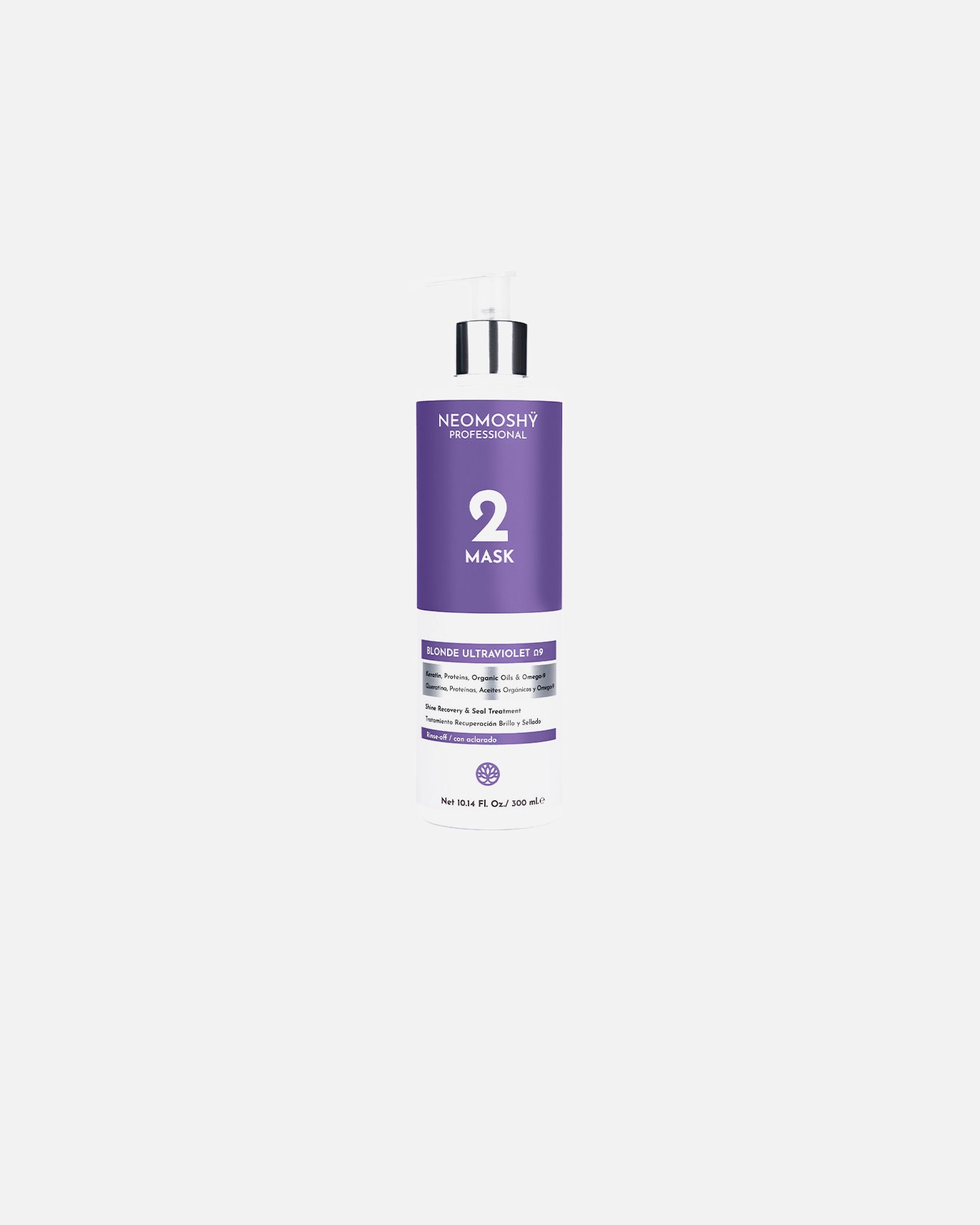 Haarmaske für Unisex Neomoshÿ BLONDE ULTRAVIOLET Ω9 Maske 300 ml