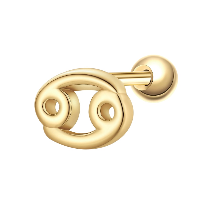 Glanzstücke München Piercing Sterling Silber gelbgold 4,9 mm Damen