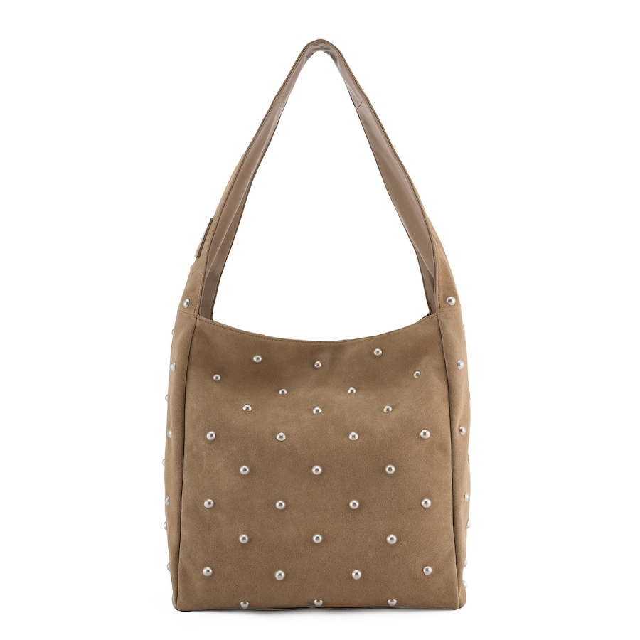 FREDsBRUDER Endless Beads Schultertasche taupe Grau Damen