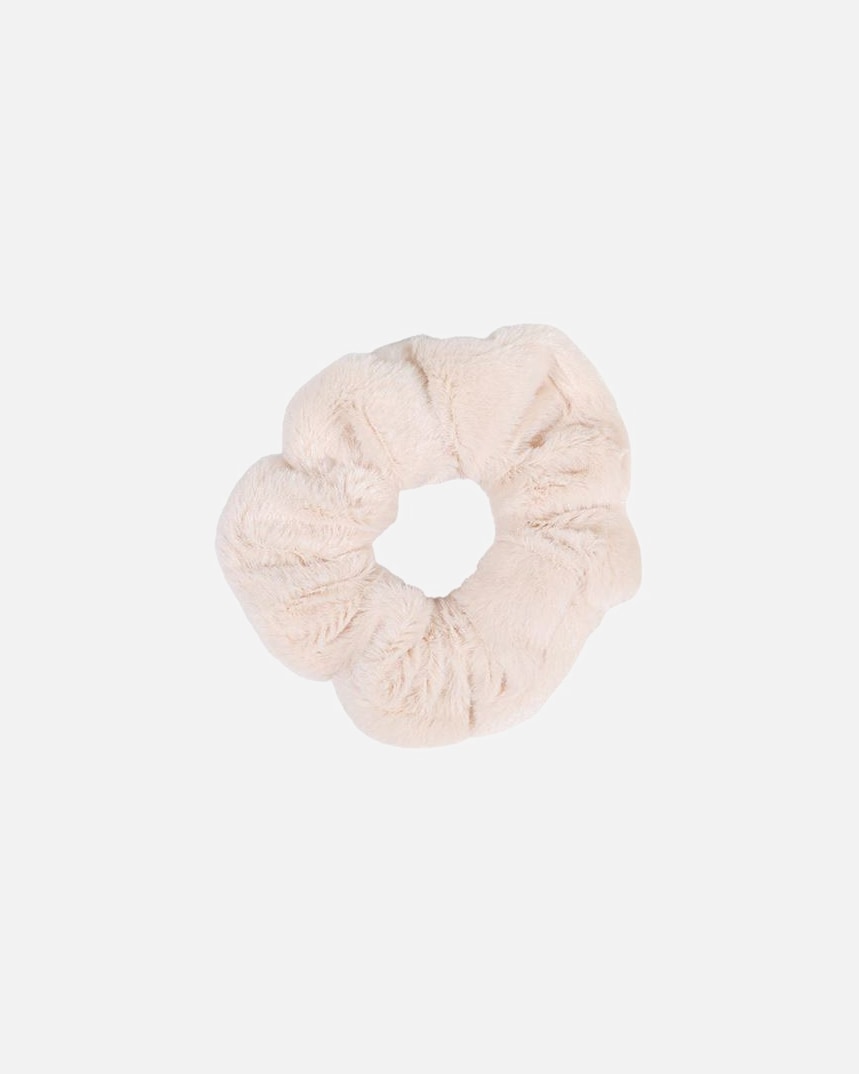 Haargummi für Weiblich SOHO Teddie Scrunchie Ivory