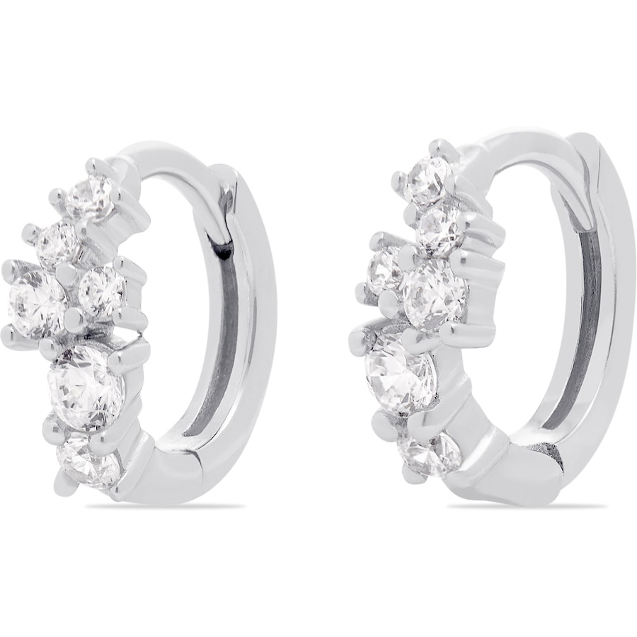 FAVS Creolen 925er Silber One Size Damen