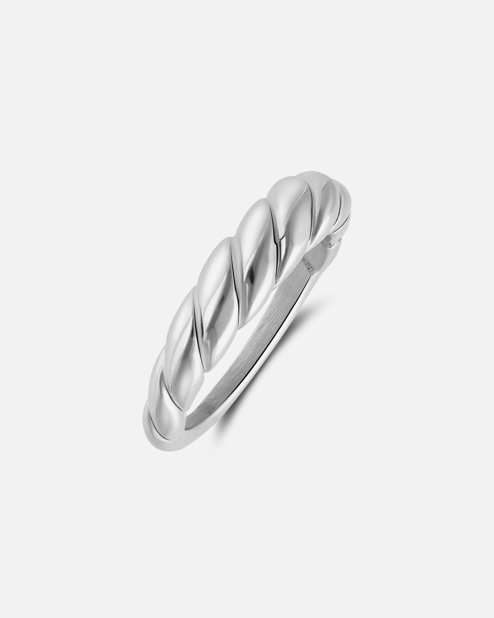 Ring für Weiblich Lucardi Ring Stahl Silber - 66mm