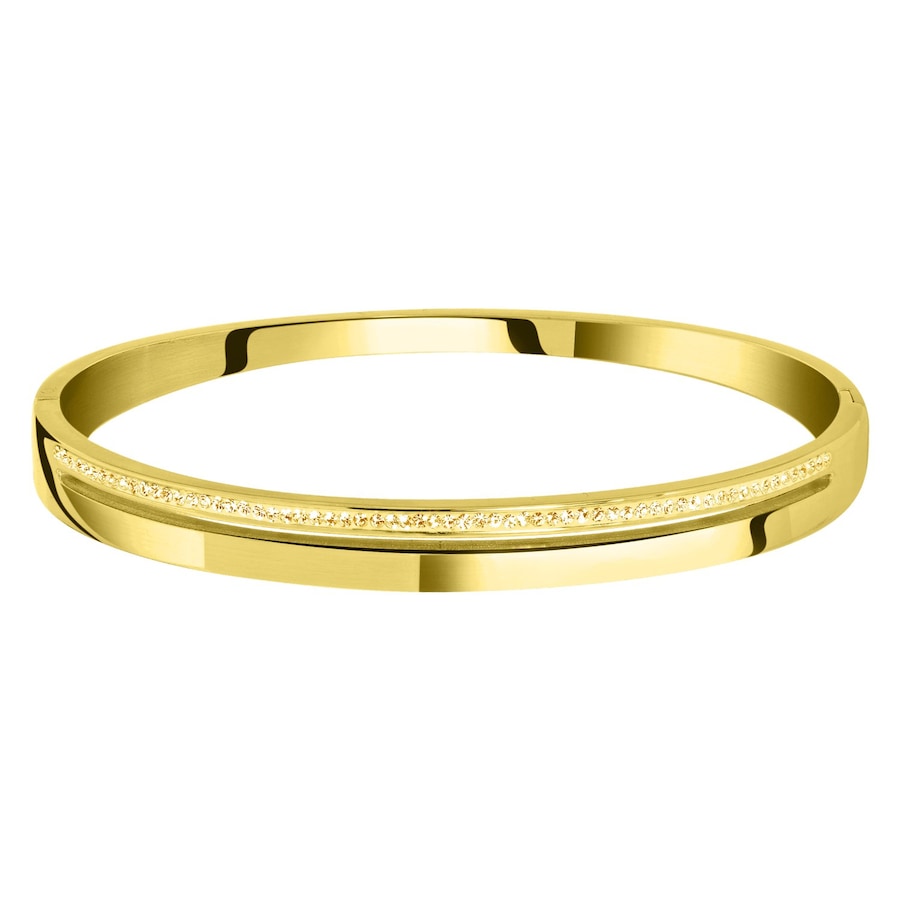 Lucardi Armband Stahl Gold - Gelb 58.0mm Damen