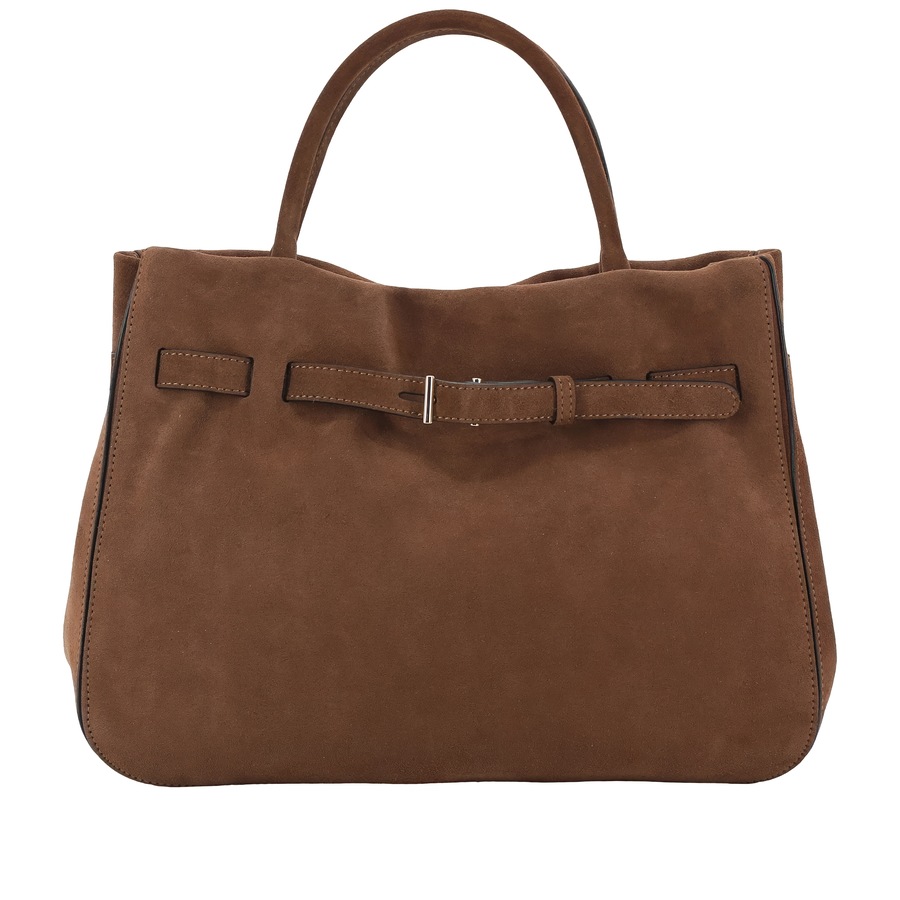 abro Tasche Jill Handbag Suede Wood Braun Damen