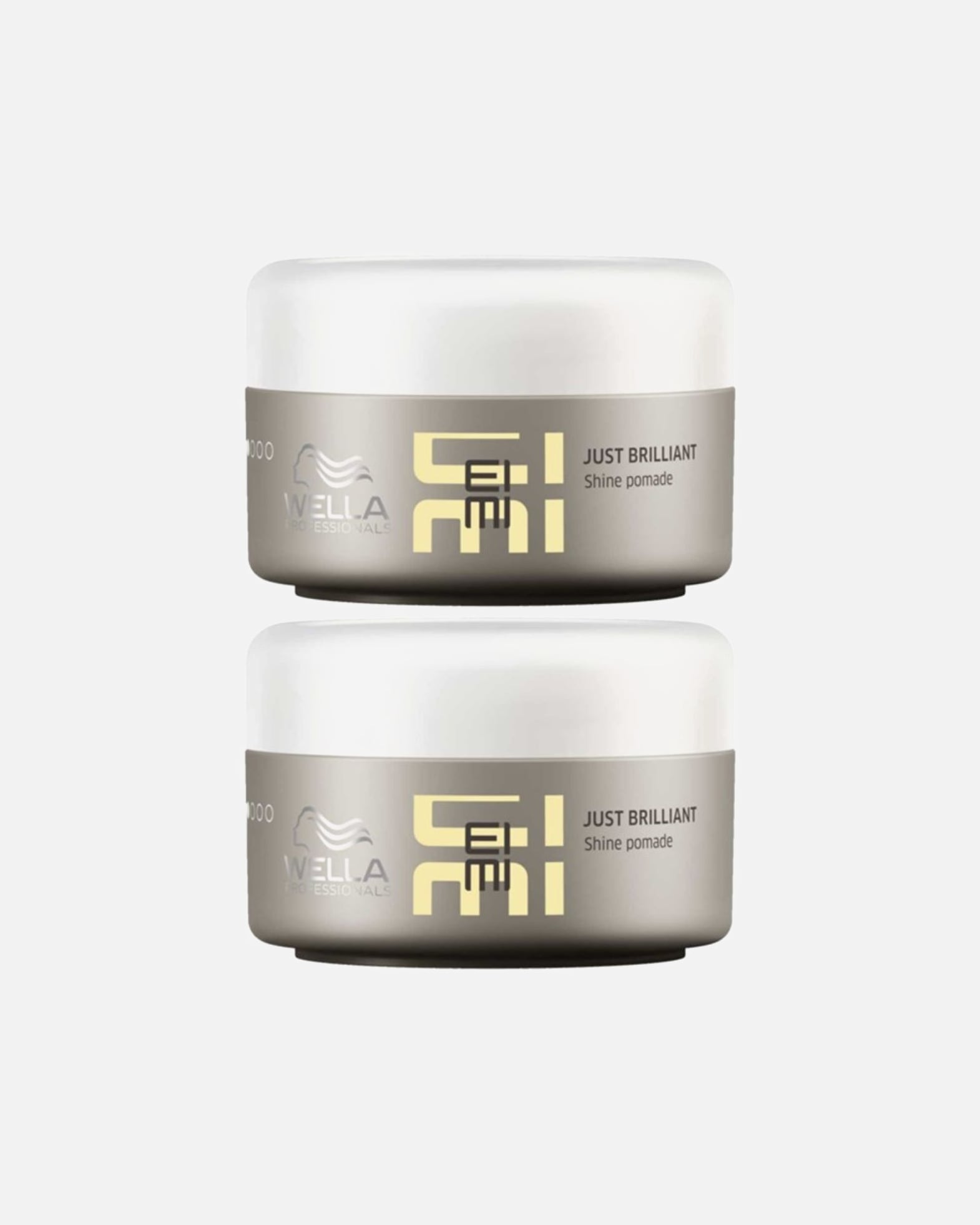 Haarcreme für Weiblich Wella Professionals Default Brand Line EIMI Just Brilliant Glanzpomade 2er Set* 1 Stück