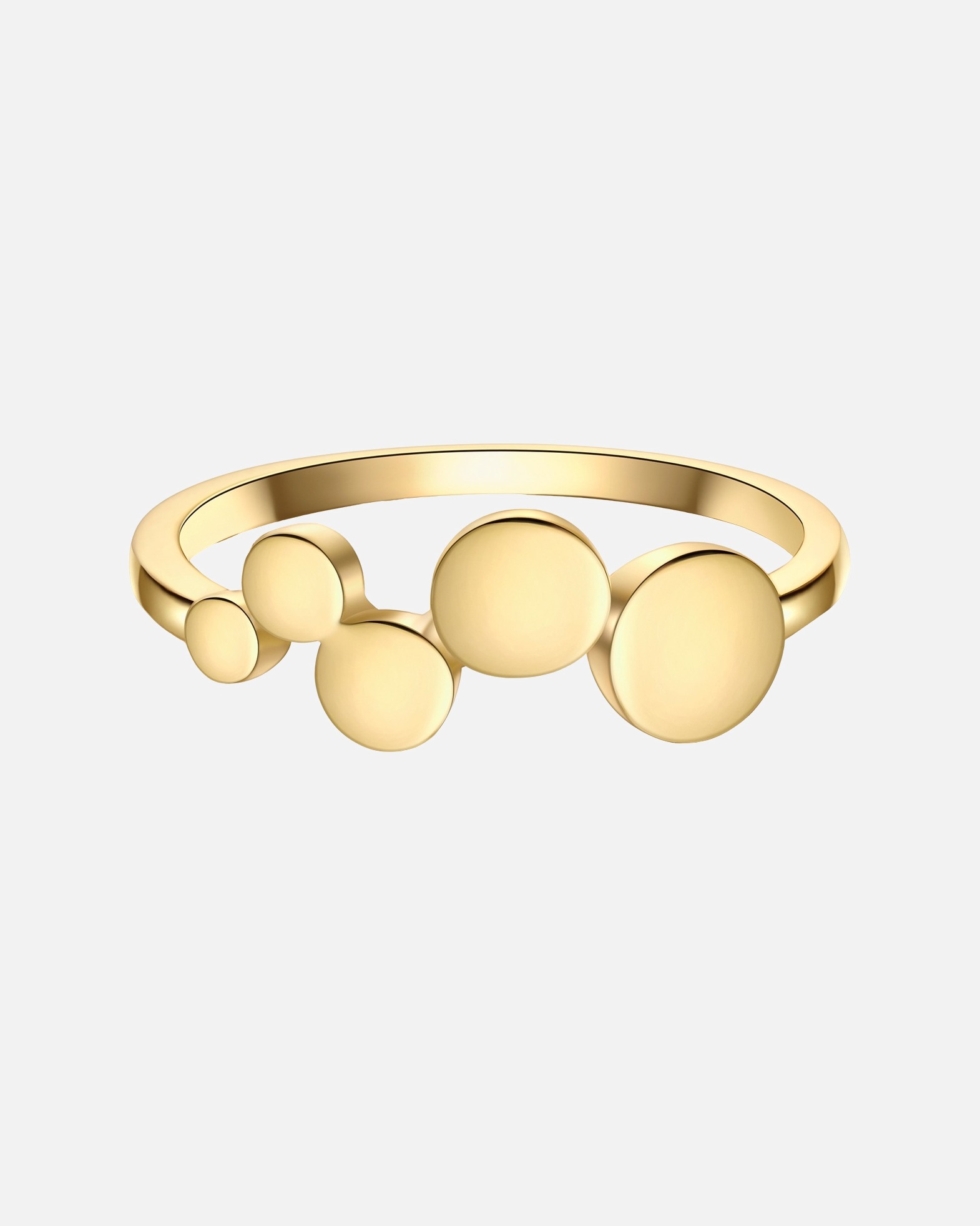 Ring für Weiblich Rafaela Donata Ring aus Sterling Silber in Gelbgold 52