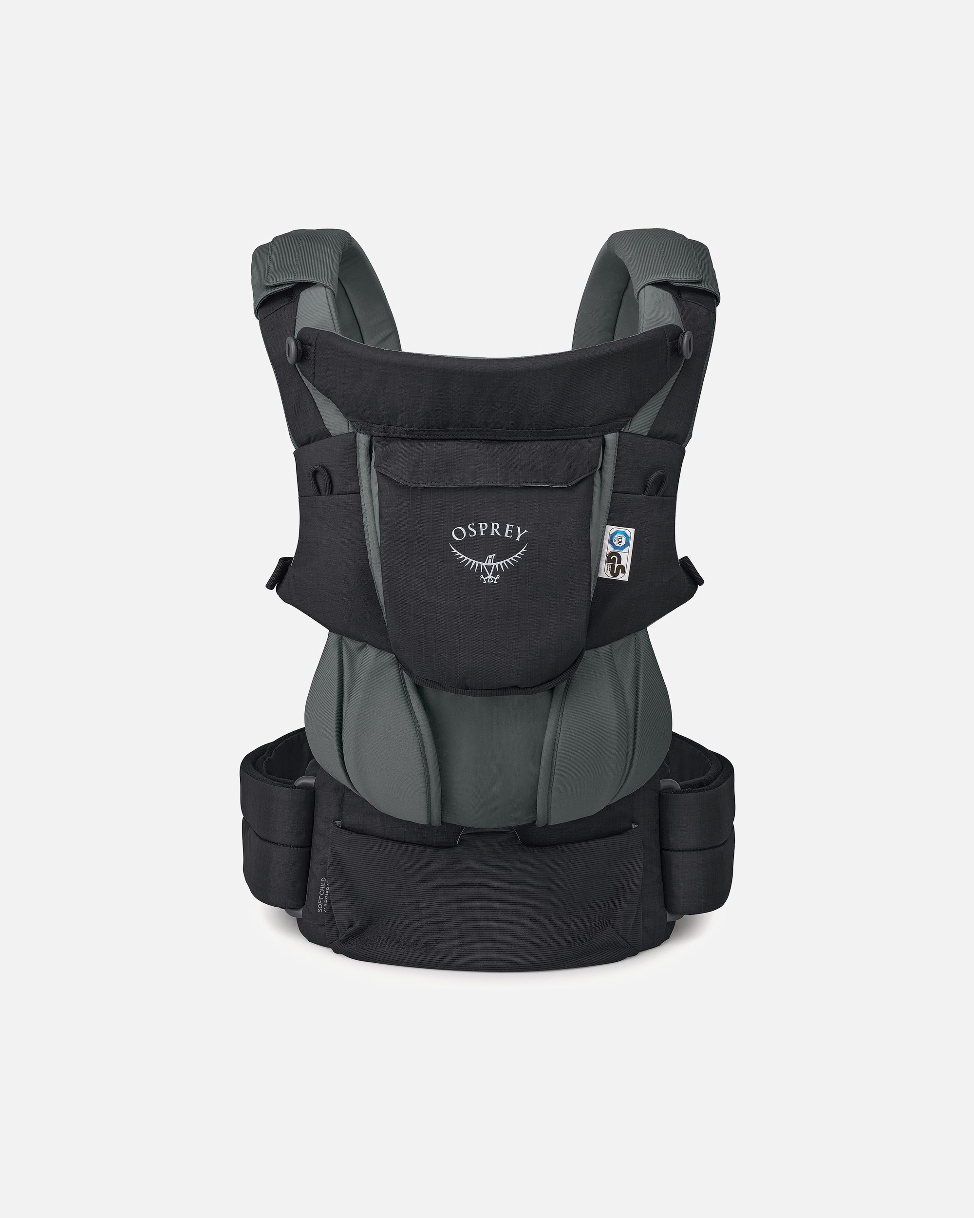 Rucksack für Männlich Osprey Poco Soft Carrier Kindertrage black