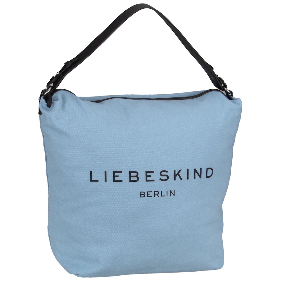 Liebeskind Handtasche Clea Hobo L Canvas Blue Denim Violett Damen