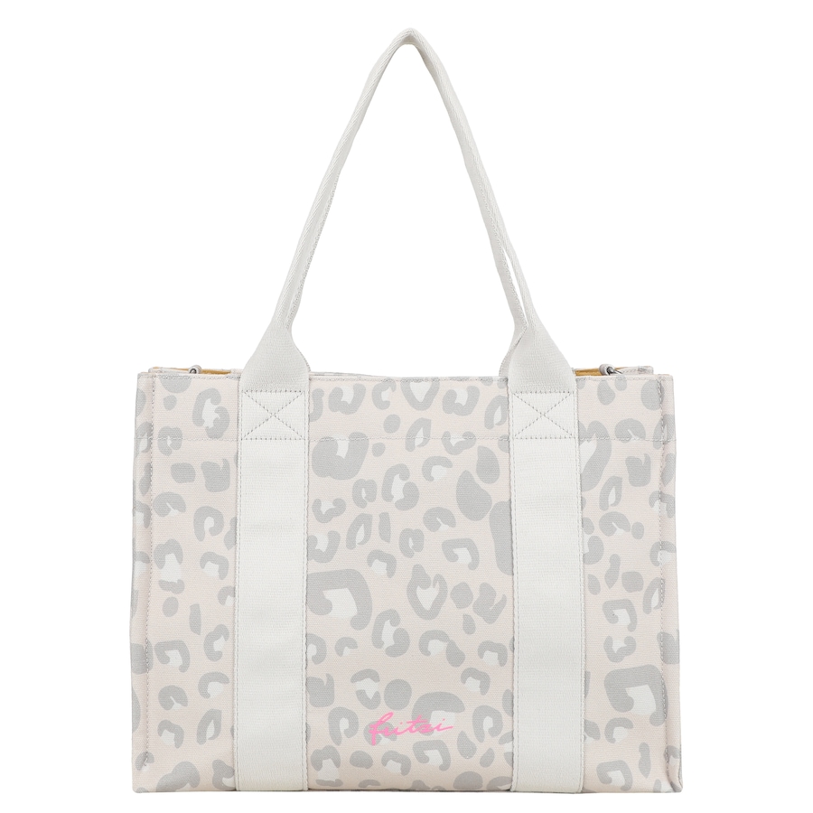Fritzi aus Preußen Shopper Tote Leo im exotischen Design braun Rosegold Damen