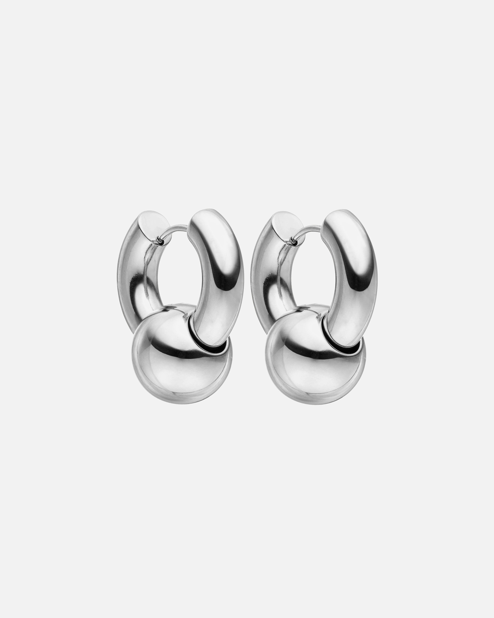 Ohrringe für Weiblich Purelei Orbit Ohrringe 100% Edelstahl Silber
