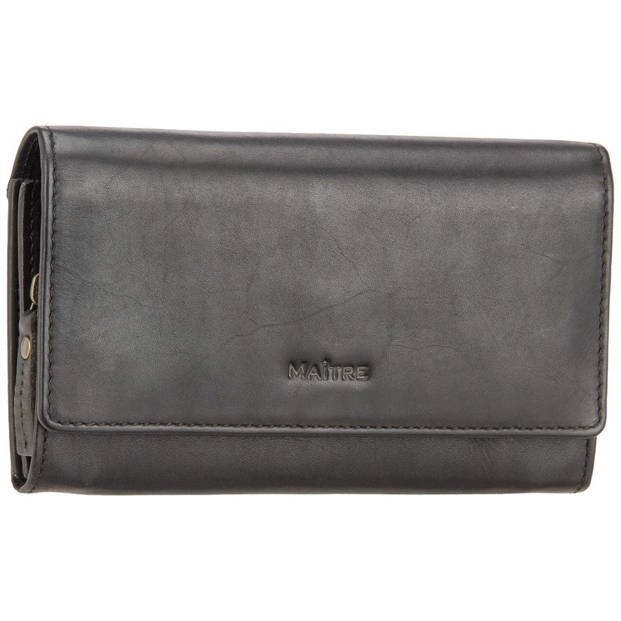 Maître Geldbörse Forst Dilara Purse MH11F Black Schwarz Damen