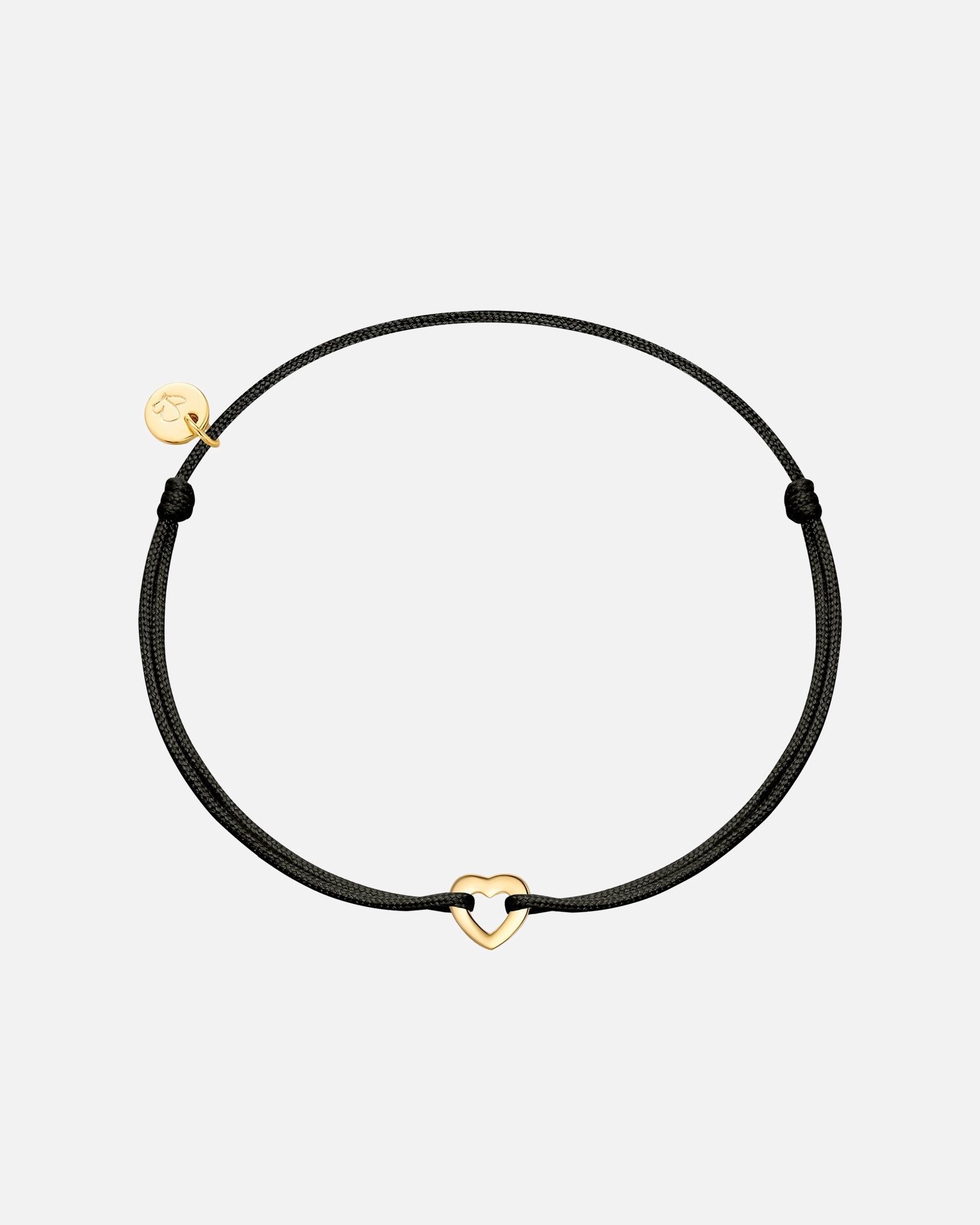 Armband für Weiblich Glanzstücke München Armband Herz aus Sterling Silber in gelbgold 15,0 - 22,0 cm, flexibel einstellbar