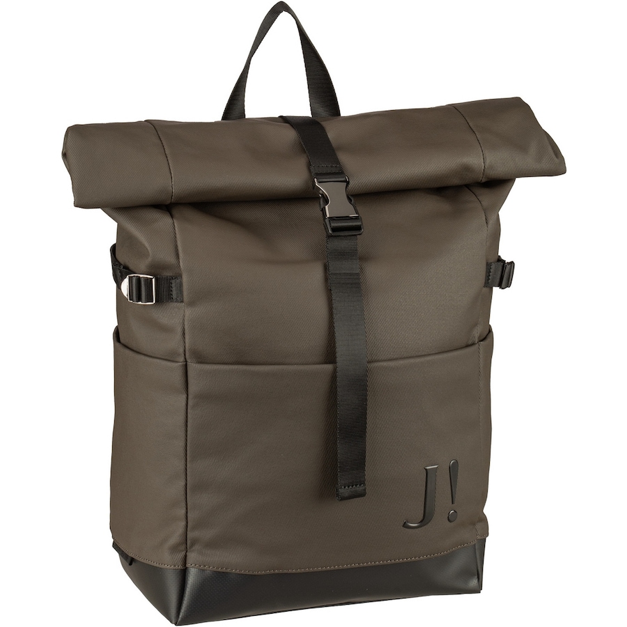 JOOP! Rolltop Rucksack Marcena Otis Backpack LVF Olive Night Grau Herren