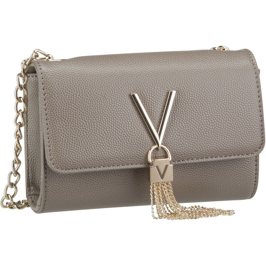 Valentino Bags Abendtasche & Clutch Divina Pochette 03G Taupe Braun Damen