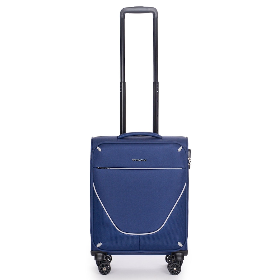 Stratic Koffer Strong S 4 Rollen Kabinentrolley 55 cm Violett Damen