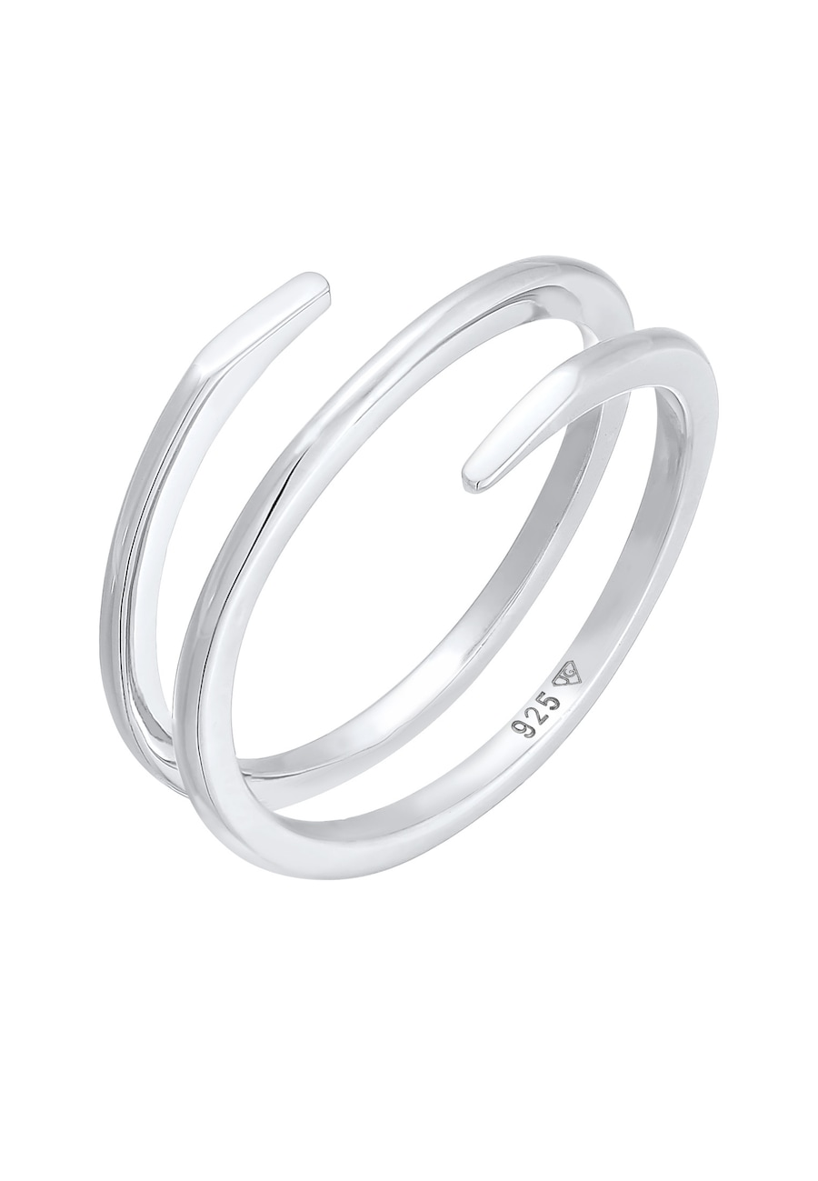 Elli Wickelring Twist Fein 925 Silber 66 Damen