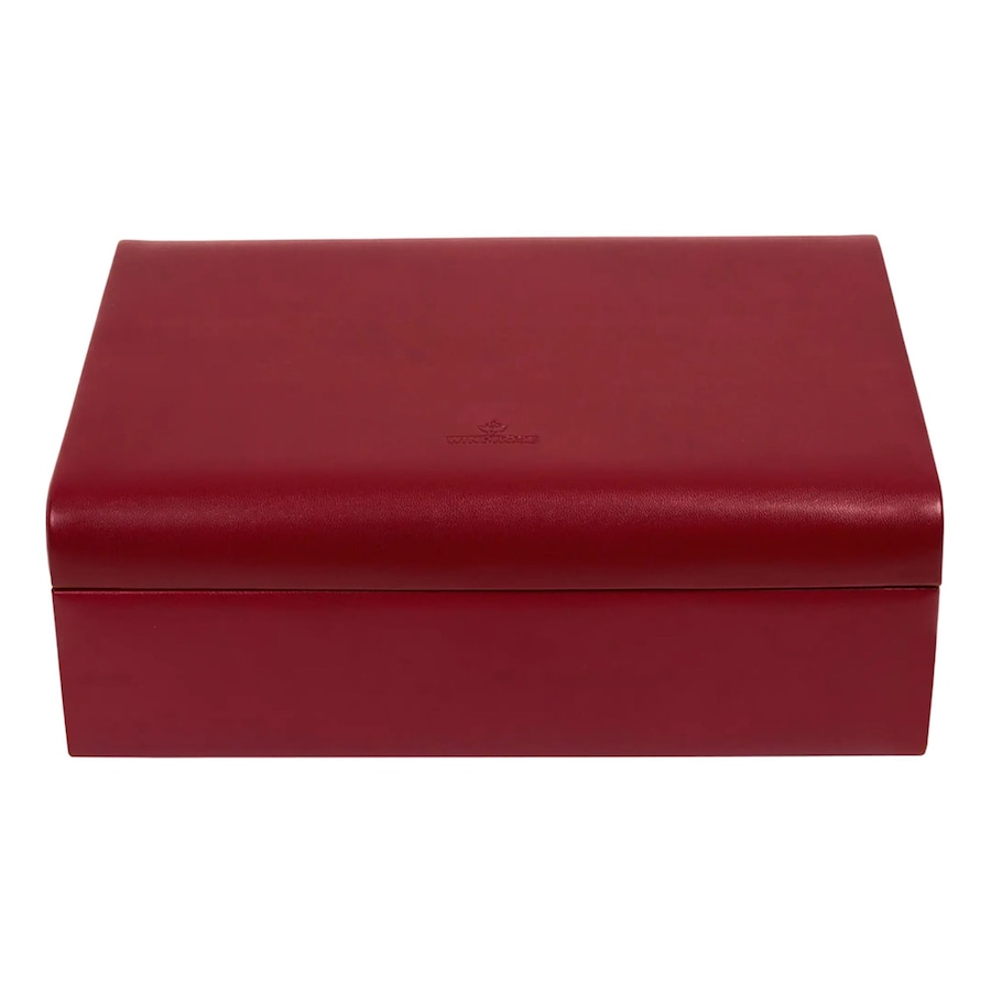 Windrose Merino Schmuckkasten rot Rot Damen