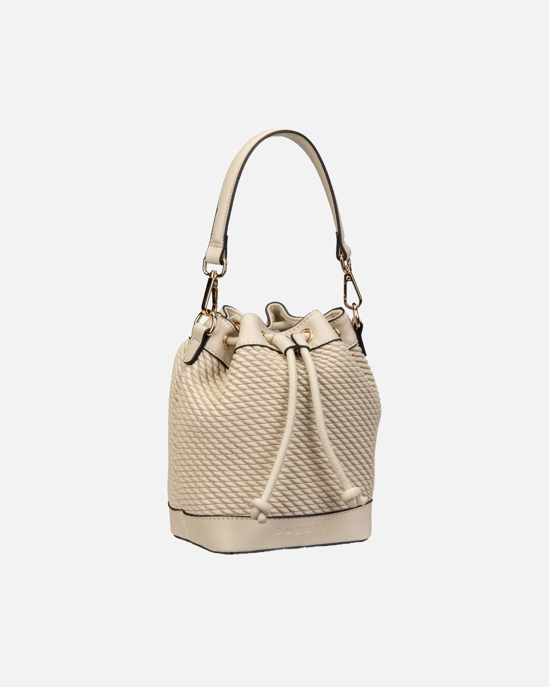 Handtasche für Unisex Bugatti Handtasche Julice Bucket Bag Beige