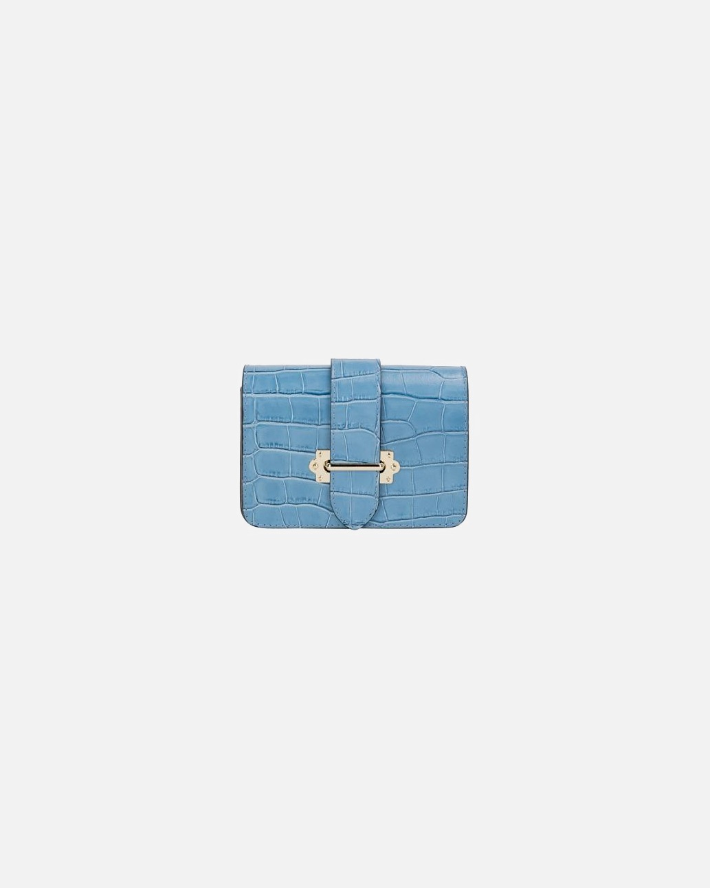 Tasche für Weiblich faina Crossbody Mini-Bag Hellblau