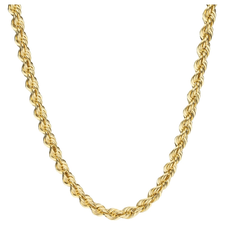 Luigi Merano Kette Kordelkette, hohl, Gold 585 60 cm Damen