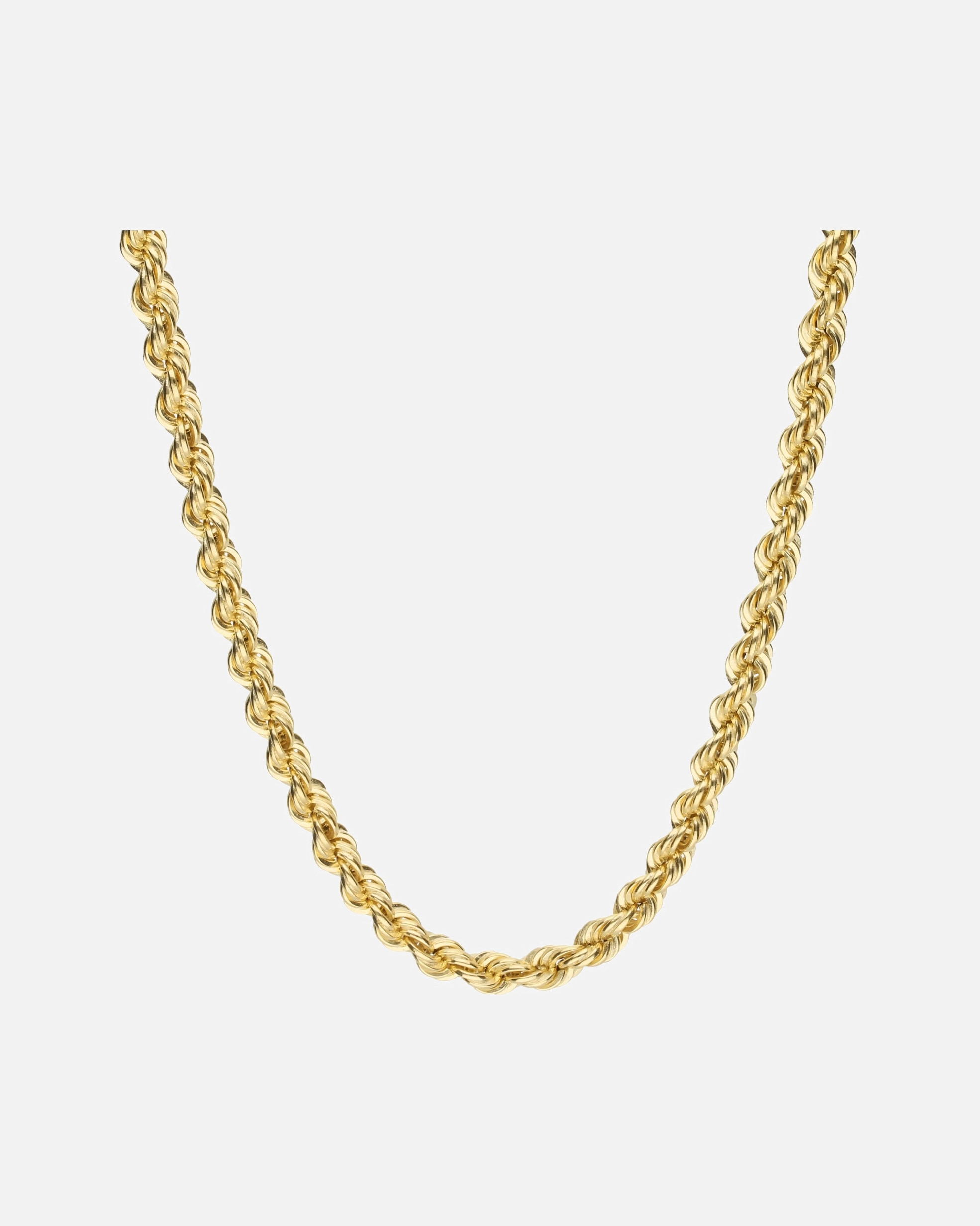 Halskette für Weiblich Luigi Merano Kette Kordelkette, hohl, Gold 585 55 cm