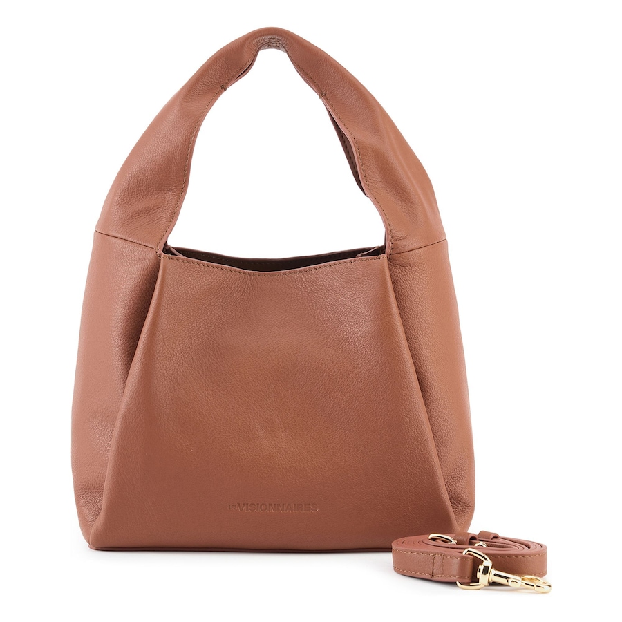 LES VISIONNAIRES Coralie Schultertasche Chestnut Braun Damen