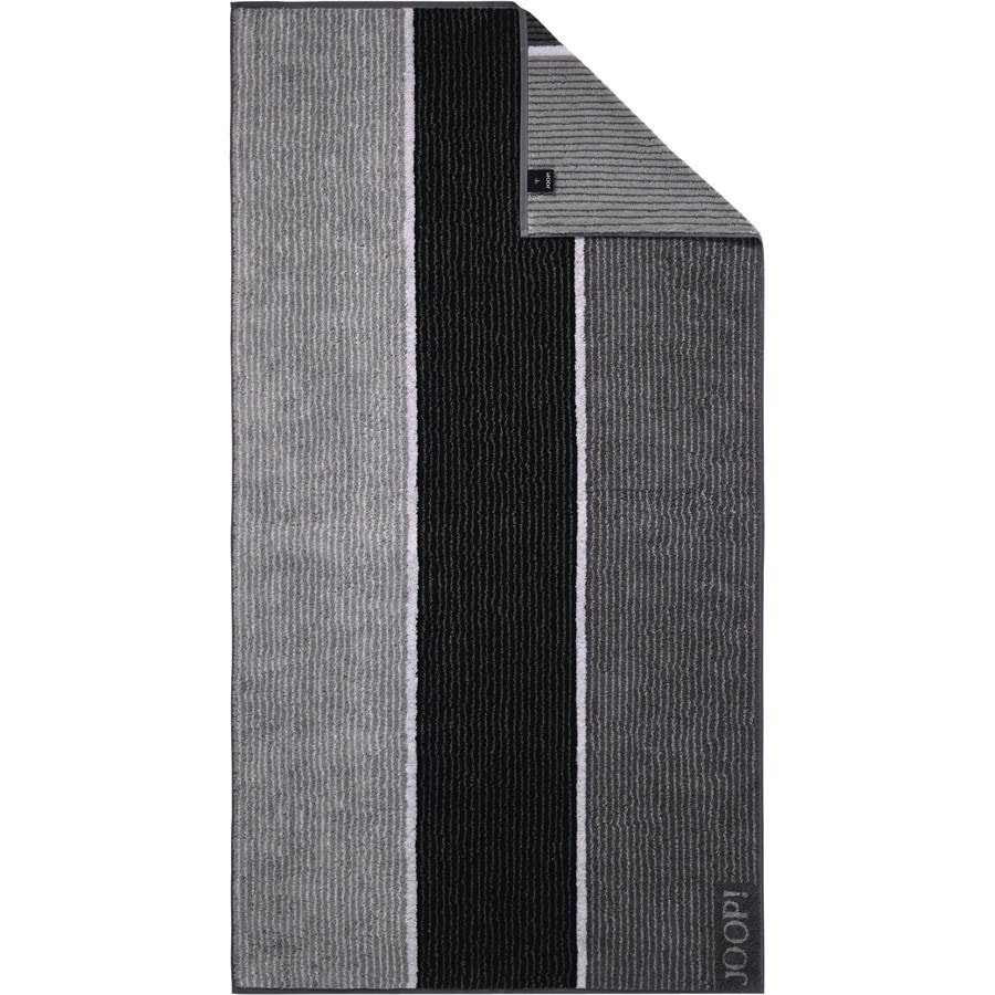 JOOP! Duschtuch Schwarz 80 x 150 cm Weiss
