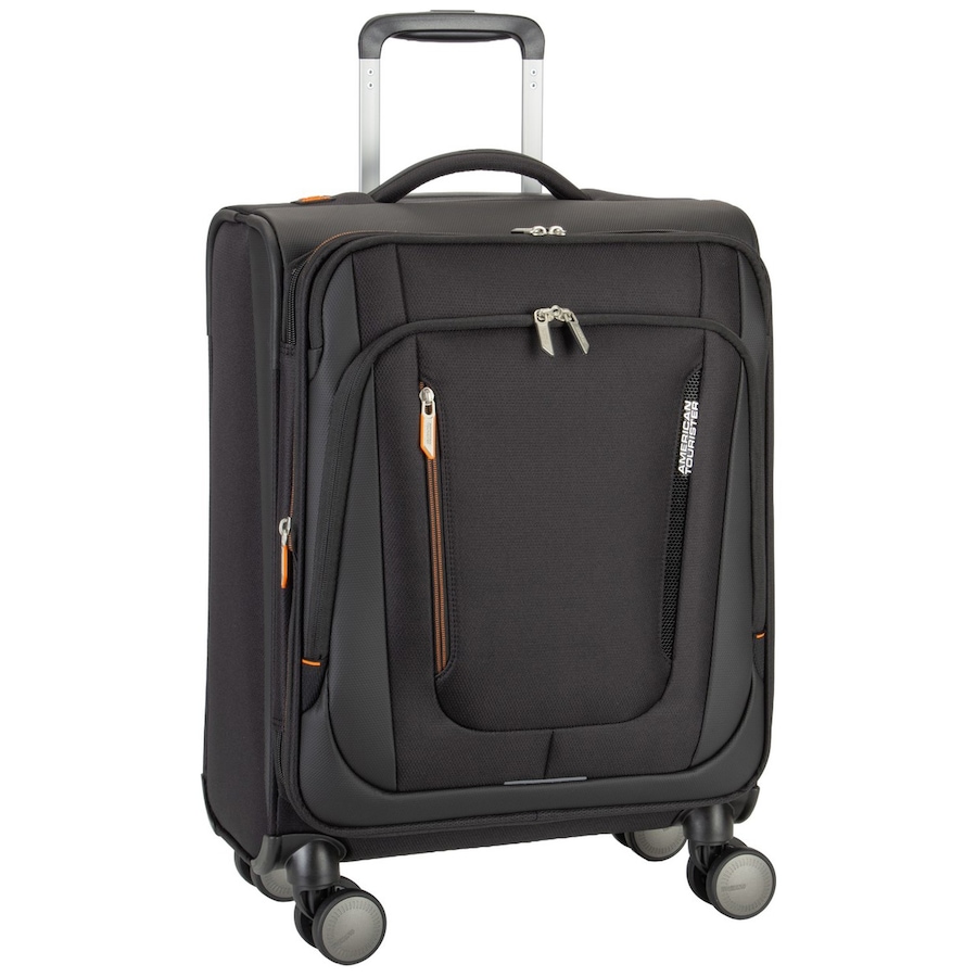 American Tourister Trolley Wanderlite Spinner S Exp Shadow Black Schwarz