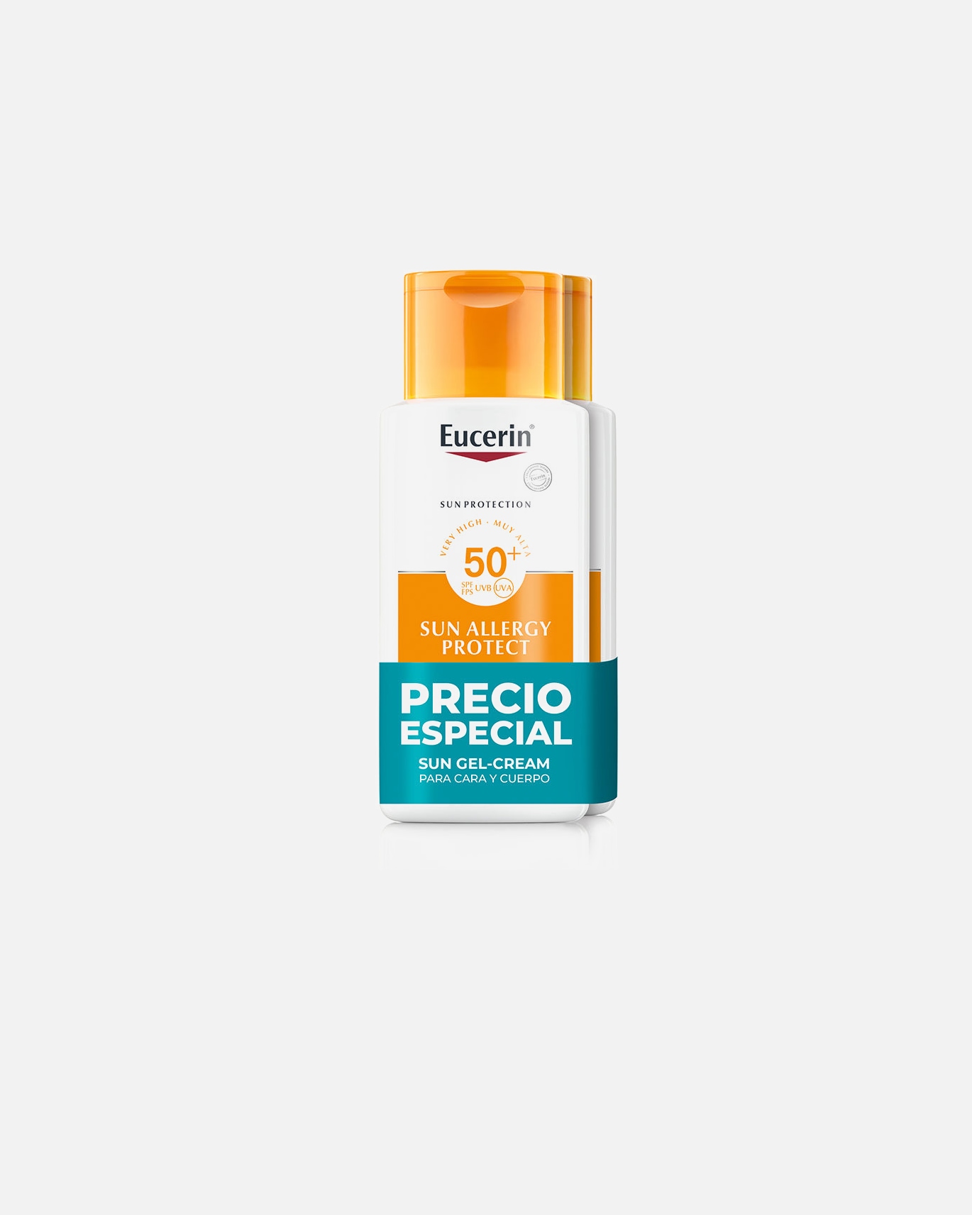 Sonnencreme für Unisex Eucerin Sonnenschutzcreme-Gel LSF 50+ Packung 150 ml