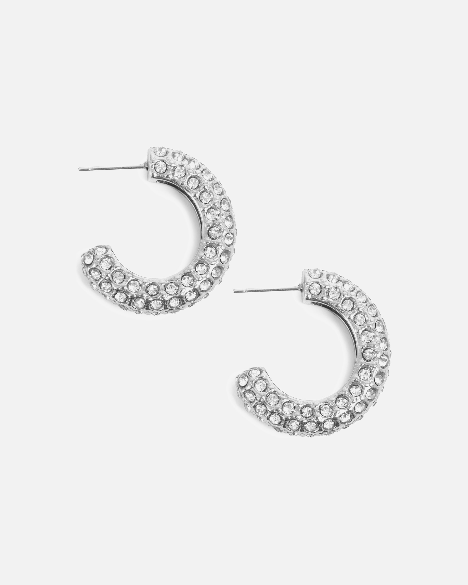 Ohrringe für Weiblich A&C Oslo – Nordic Design Jewellery Default Brand Line Ohrringe 'Tone Damli - Disco' silver