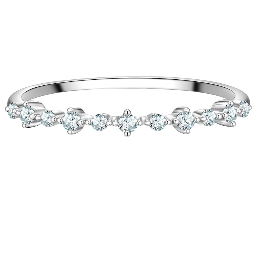 Glanzstücke München Ring aus Sterling Silber in silber mit Zirkonia 50 Damen